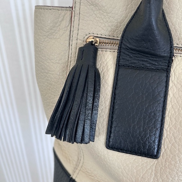 Kate Spade Southport Avenue Oden Pebbled Cowhide Leather Tote Bag Purse - Picture 13 of 14